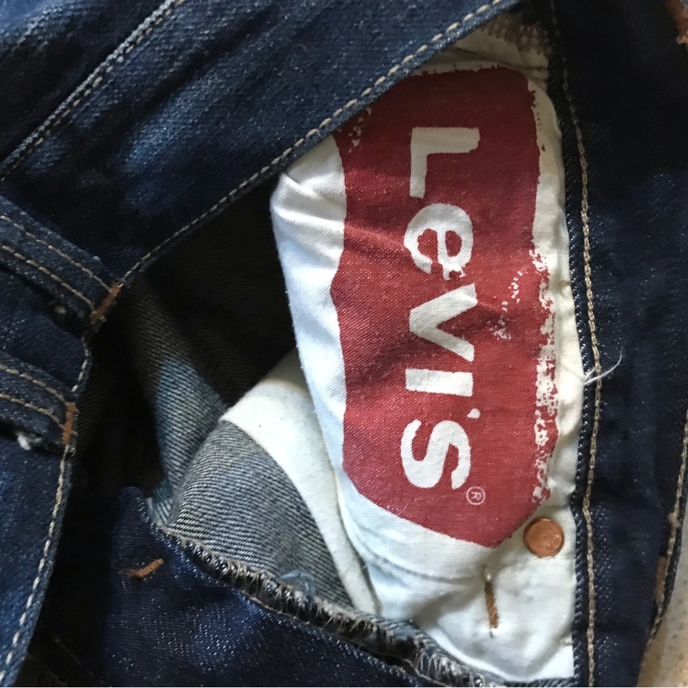 ▪️VINTAGE LEVI Denim 514 Slim/Straight Jeans - Picture 6 of 12